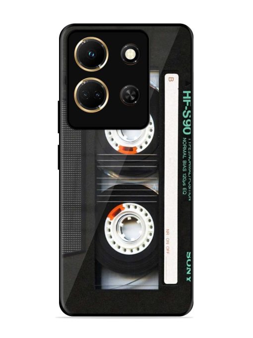 Sony Hf-S90 Cassette Glossy Metal Phone Cover for Infinix Note 30 (5G) Zapvi