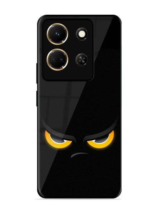 Scary Yellow Eye Glossy Metal TPU Phone Cover for Infinix Note 30 (5G) Zapvi