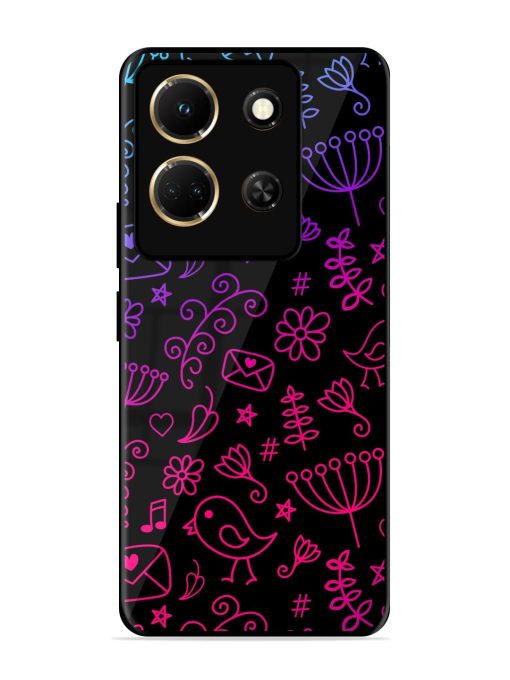 Cool Girly Glossy Metal Phone Cover for Infinix Note 30 (5G) Zapvi