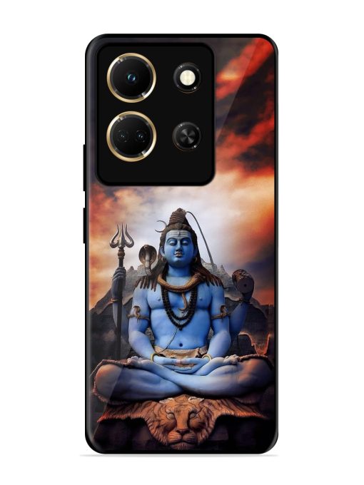 Jai Jai Shiv Glossy Metal Phone Cover for Infinix Note 30 (5G)