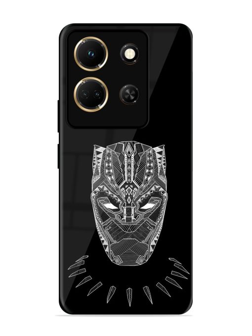 Fictional Art Glossy Metal Phone Cover for Infinix Note 30 (5G) Zapvi