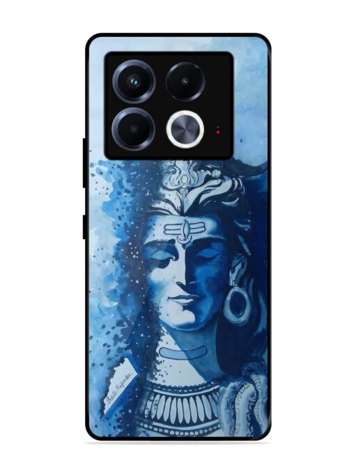 Shiv Art Glossy Metal Phone Cover for Infinix Note 40 (5G)