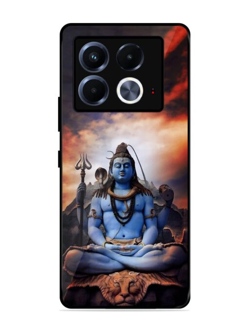 Jai Jai Shiv Glossy Metal Phone Cover for Infinix Note 40 (5G)