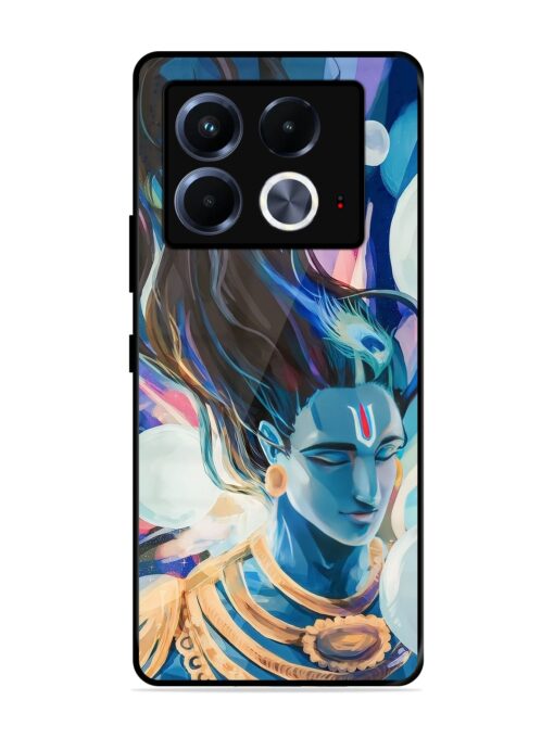 Bhagwan Sri Krishna Glossy Metal Phone Cover for Infinix Note 40 (5G)