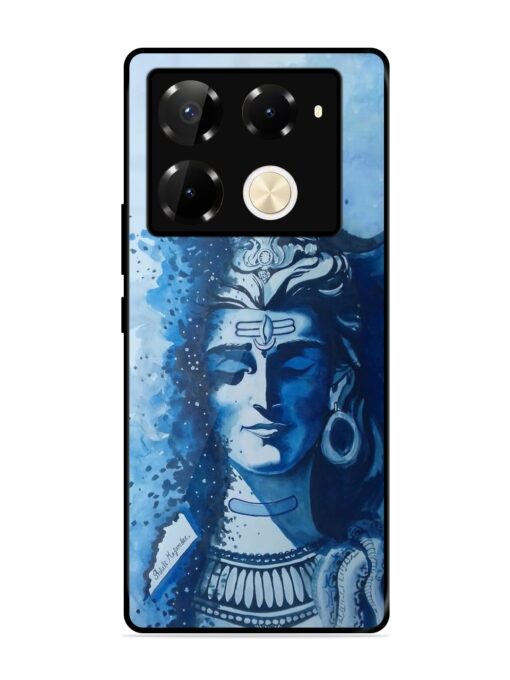 Shiv Art Glossy Metal Phone Cover for Infinix Note 40 Pro (5G) Zapvi