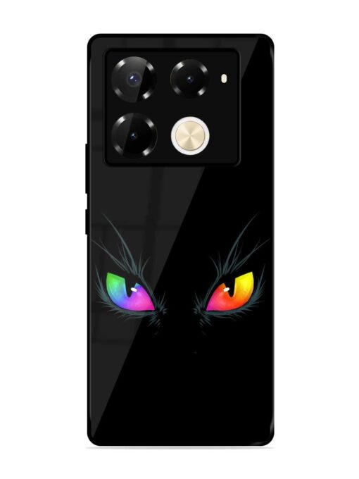 Cat Eyes Glossy Metal Phone Cover for Infinix Note 40 Pro (5G) Zapvi