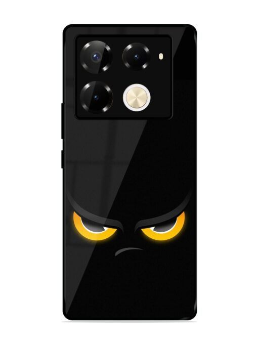 Scary Yellow Eye Glossy Metal TPU Phone Cover for Infinix Note 40 Pro (5G) Zapvi