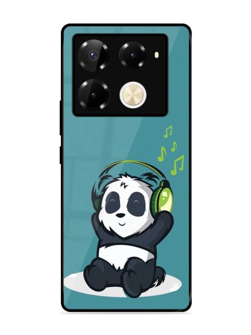 Music Panda Glossy Metal Phone Cover for Infinix Note 40 Pro Plus (5G) Zapvi