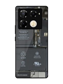 Phone Insider Glossy Metal Phone Cover for Infinix Note 40 Pro Plus (5G)