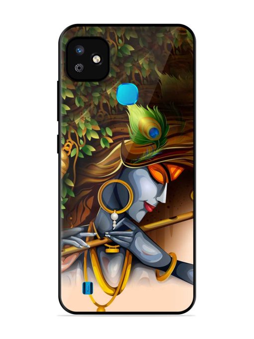 Krishna Glossy Metal Phone Cover for Infinix Smart Hd (2021) Zapvi