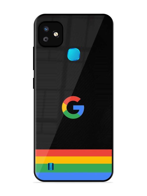 Google Logo Art Glossy Metal Phone Cover for Infinix Smart Hd (2021) Zapvi