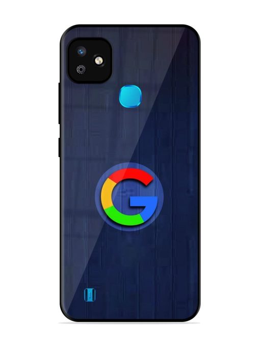 Google Logo Printed Glossy Metal TPU Phone Cover for Infinix Smart Hd (2021) Zapvi