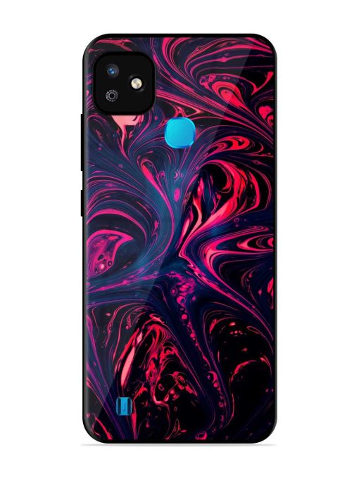 Abstract Background Glossy Metal Phone Cover for Infinix Smart Hd (2021) Zapvi