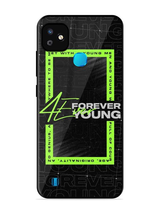 Forever Young Glossy Metal Phone Cover for Infinix Smart Hd (2021) Zapvi