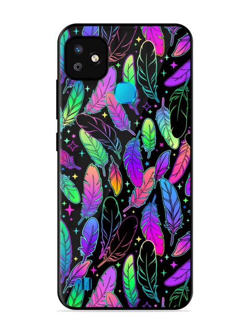 Bright Multi Colored Seamless Glossy Metal Phone Cover for Infinix Smart Hd (2021) Zapvi