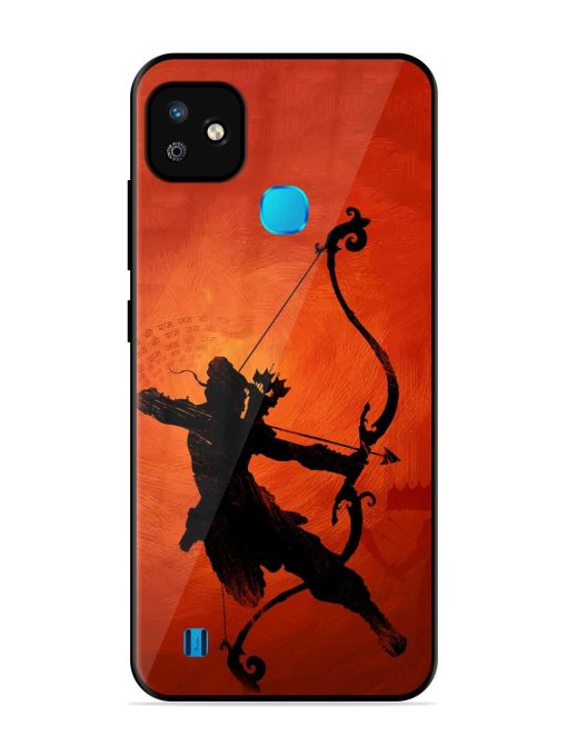 Illustration Lord Rama Glossy Metal Phone Cover for Infinix Smart Hd (2021)