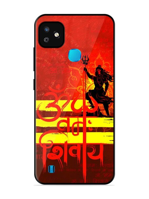 Illustration Lord Shiva Glossy Metal TPU Phone Cover for Infinix Smart Hd (2021) Zapvi