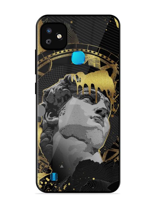 Roman Face Glossy Metal Phone Cover for Infinix Smart Hd (2021)