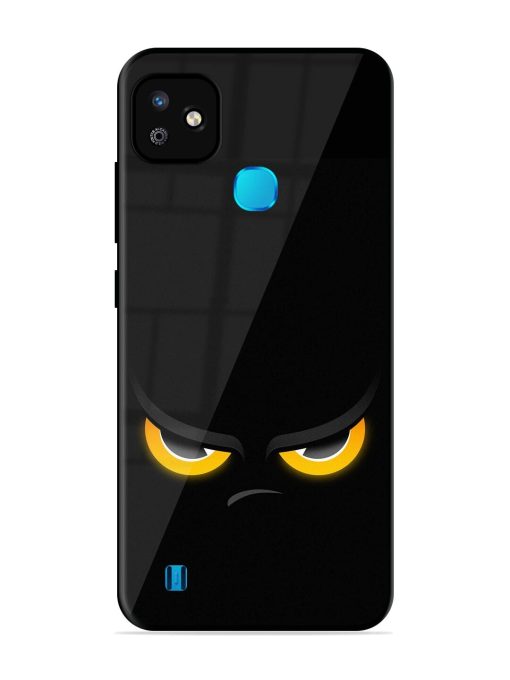 Scary Yellow Eye Glossy Metal TPU Phone Cover for Infinix Smart Hd (2021) Zapvi