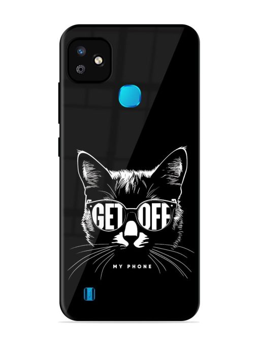 Get Off Glossy Metal TPU Phone Cover for Infinix Smart Hd (2021) Zapvi