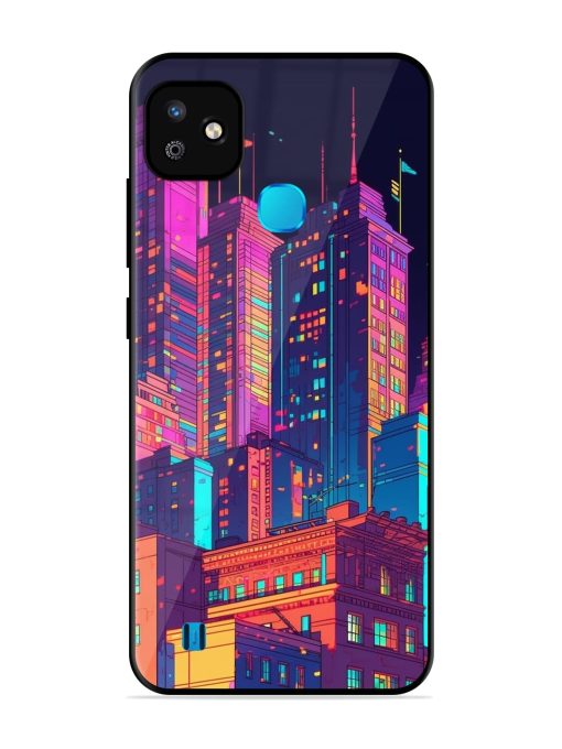 City View Glossy Metal Phone Cover for Infinix Smart Hd (2021) Zapvi