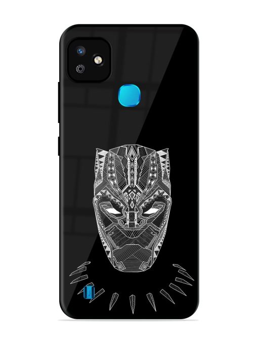 Fictional Art Glossy Metal Phone Cover for Infinix Smart Hd (2021) Zapvi