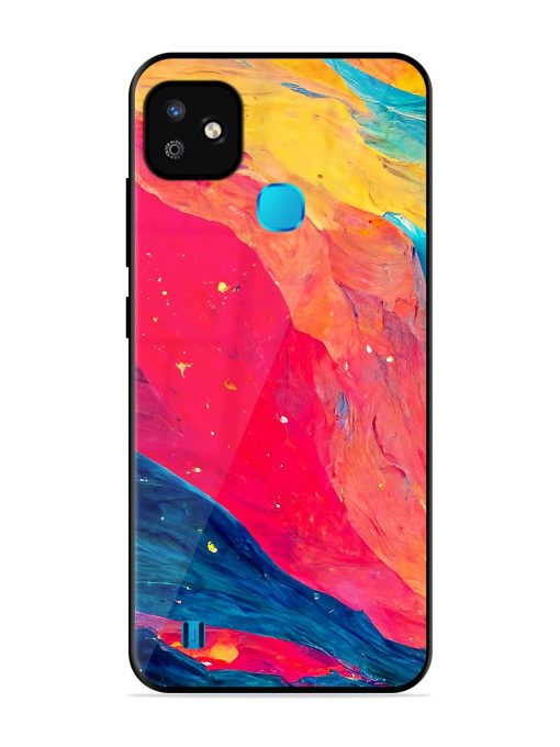 Starry Night Glossy Metal Phone Cover for Infinix Smart Hd (2021) Zapvi