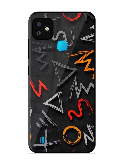 Grungy Graffiti Glossy Metal Phone Cover for Infinix Smart Hd (2021) Zapvi