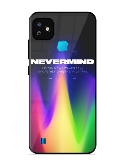 Nevermind Glossy Metal Phone Cover for Infinix Smart Hd (2021)