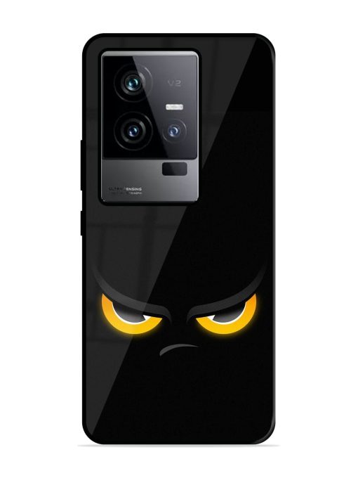 Scary Yellow Eye Glossy Metal TPU Phone Cover for Iqoo 11 (5G)