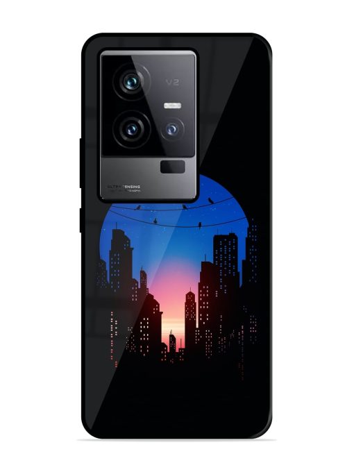 Minima City Vibe Glossy Metal Phone Cover for Iqoo 11 (5G) Zapvi