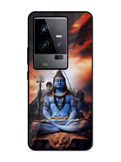 Jai Jai Shiv Glossy Metal Phone Cover for Iqoo 11 (5G) Zapvi