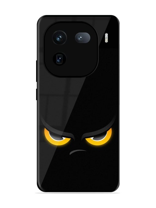 Scary Yellow Eye Glossy Metal TPU Phone Cover for Iqoo 12 (5G)