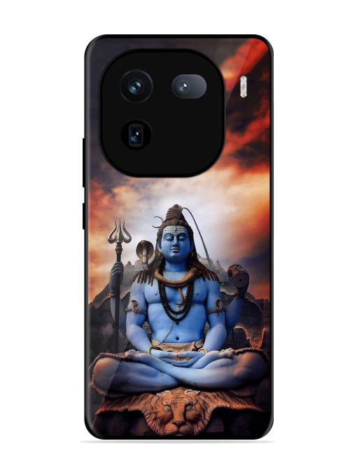 Jai Jai Shiv Glossy Metal Phone Cover for Iqoo 12 (5G) Zapvi