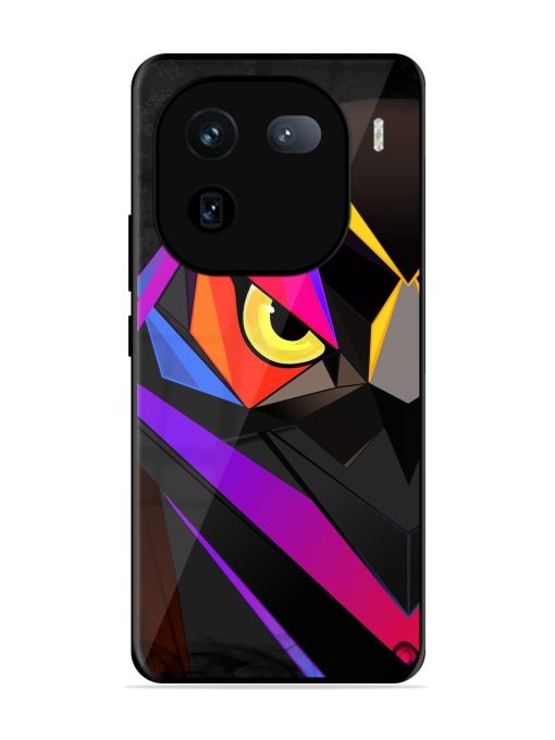 Wpap Owl Glossy Metal Phone Cover for Iqoo 12 (5G) Zapvi