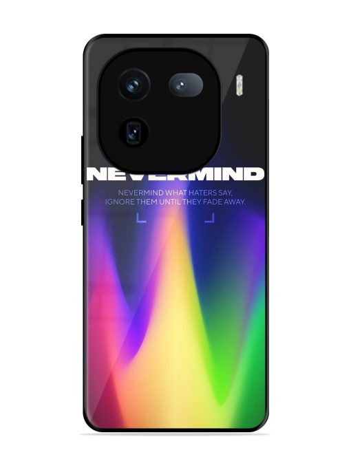 Nevermind Glossy Metal Phone Cover for Iqoo 12 (5G) Zapvi