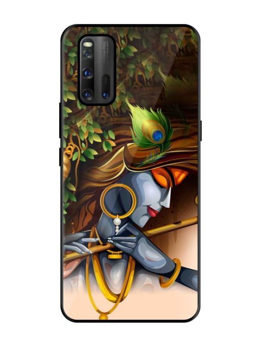 Krishna Glossy Metal Phone Cover for Iqoo 3 Zapvi