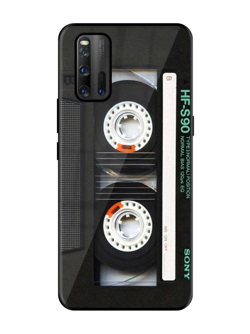 Sony Hf-S90 Cassette Glossy Metal Phone Cover for Iqoo 3 Zapvi