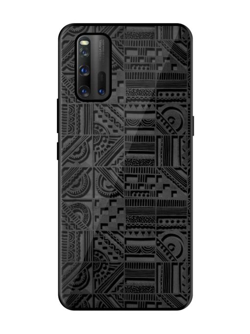 Seamless Pattern Glossy Metal Phone Cover for Iqoo 3 Zapvi