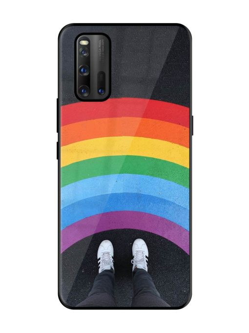 Legs Rainbow Glossy Metal TPU Phone Cover for Iqoo 3 Zapvi