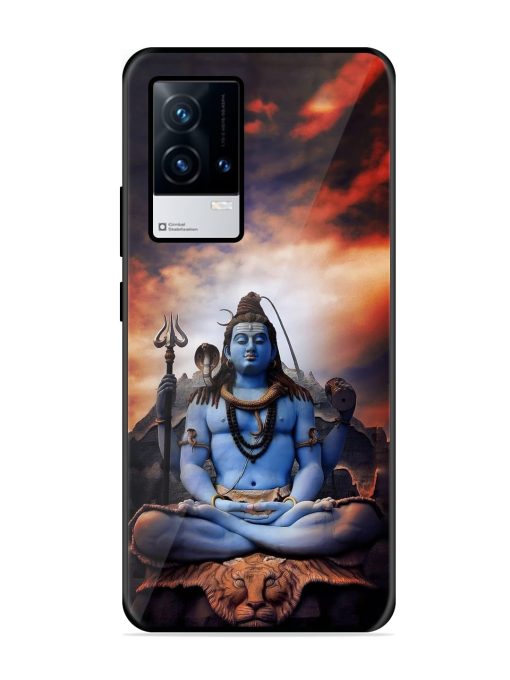 Jai Jai Shiv Glossy Metal Phone Cover for Iqoo 8 Zapvi