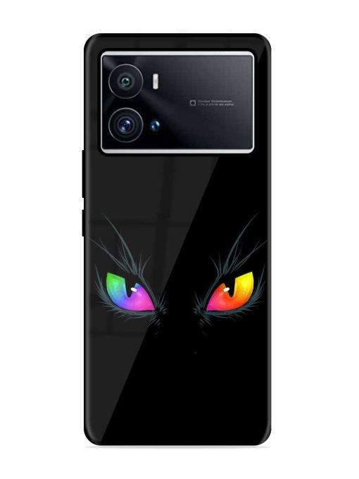 Cat Eyes Glossy Metal Phone Cover for Iqoo 9 Pro