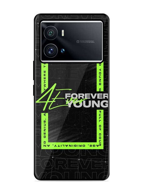 Forever Young Glossy Metal Phone Cover for Iqoo 9 Pro