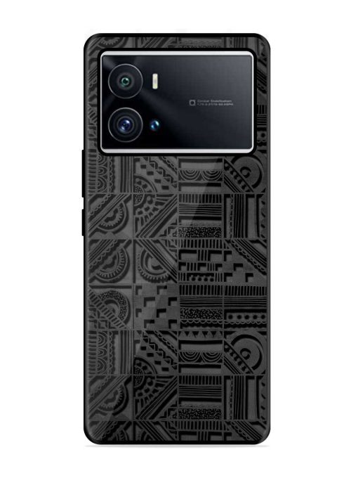 Seamless Pattern Glossy Metal Phone Cover for Iqoo 9 Pro Zapvi