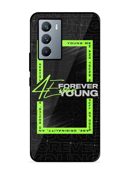 Forever Young Glossy Metal Phone Cover for Iqoo 9 Se (5G) Zapvi