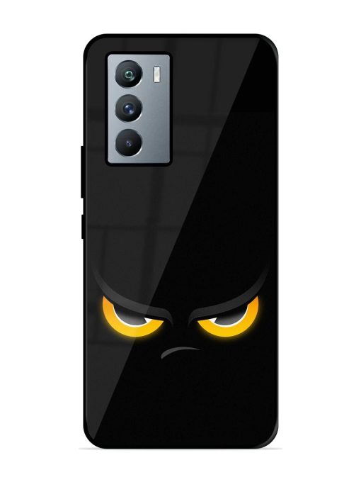 Scary Yellow Eye Glossy Metal TPU Phone Cover for Iqoo 9 Se (5G) Zapvi