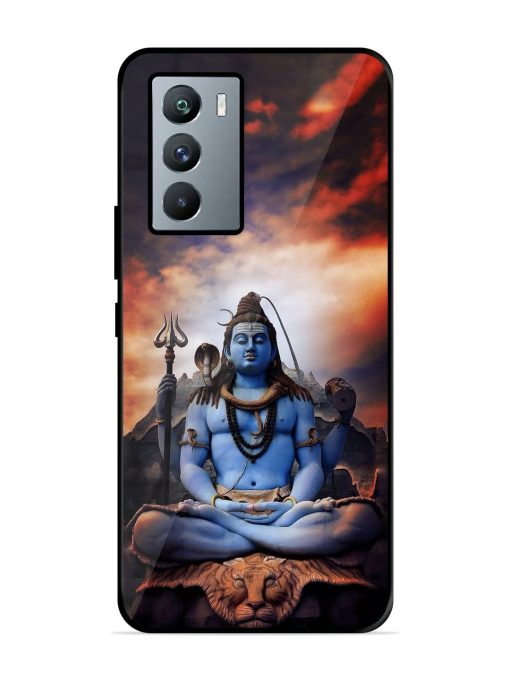 Jai Jai Shiv Glossy Metal Phone Cover for Iqoo 9 Se (5G)