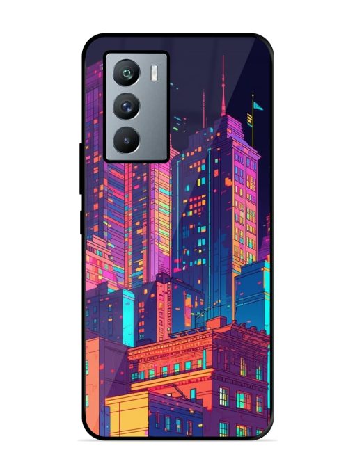 City View Glossy Metal Phone Cover for Iqoo 9 Se (5G) Zapvi