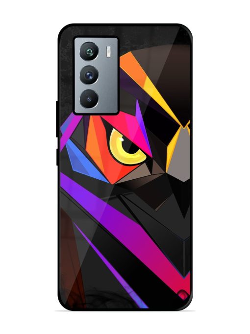 Wpap Owl Glossy Metal Phone Cover for Iqoo 9 Se (5G)