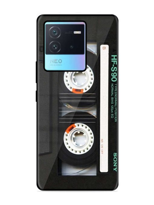 Sony Hf-S90 Cassette Glossy Metal Phone Cover for Iqoo Neo 6 (5G) Zapvi